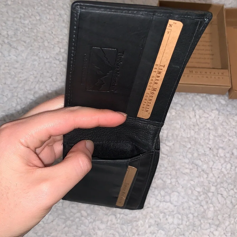 Timber Mountain Genuine Leather Wallet